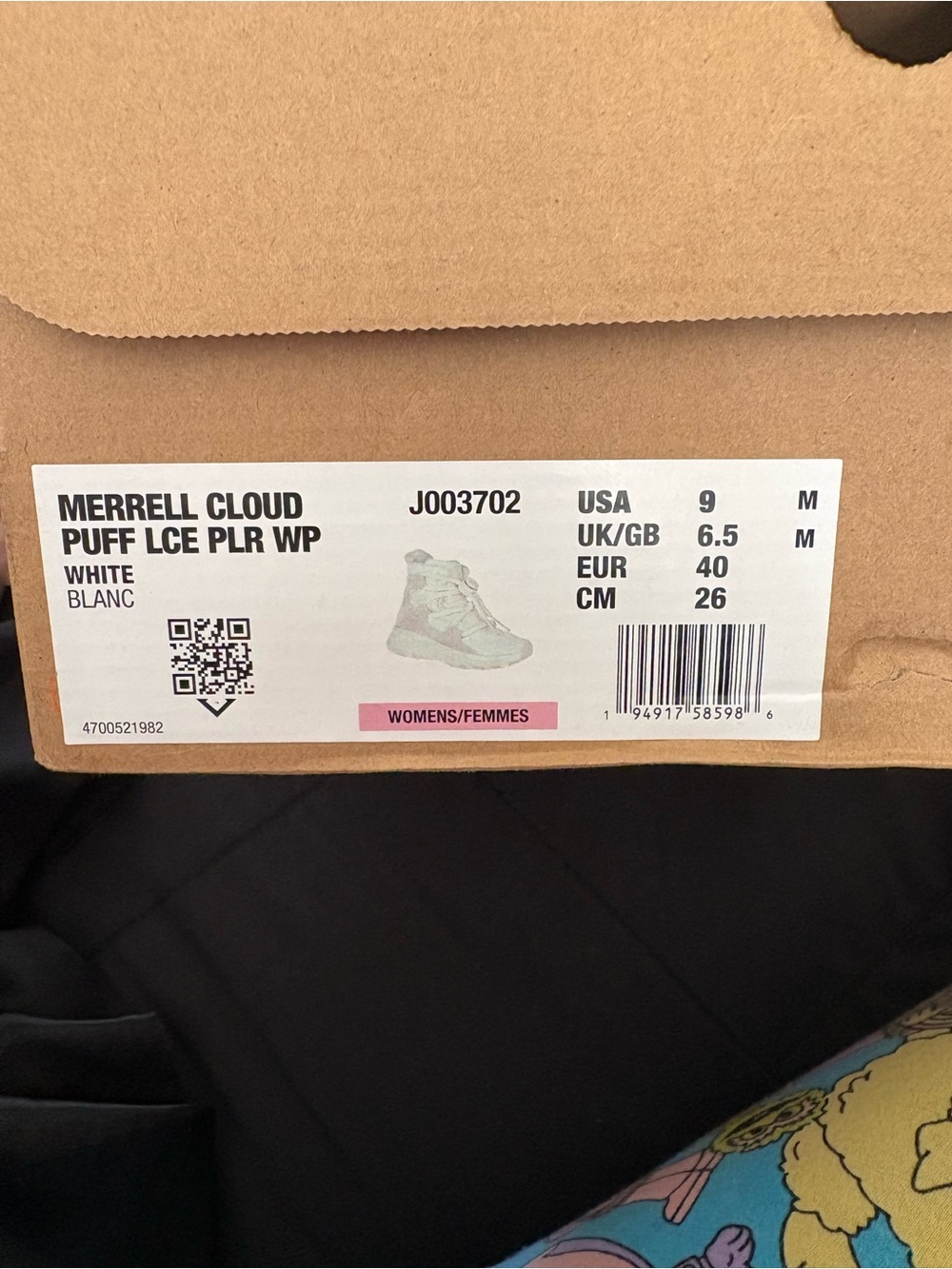 Merrell White Cloud Puff Ice PLR WP Women's Boot